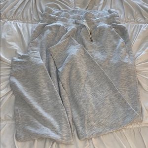 LuLulemon grey joggers size 0